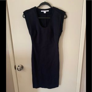 DVF black dress